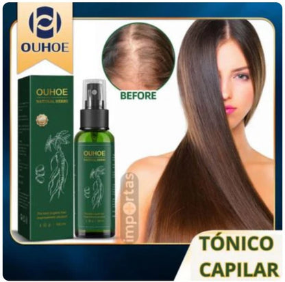 SPRAY OUHOE Activa el crecimiento desde la raíz con FollicX