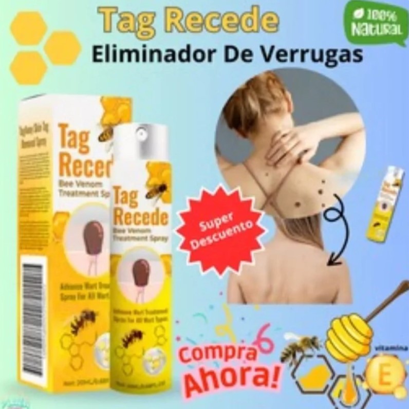 ¡TAG RECEDE! Eliminador de verrugas